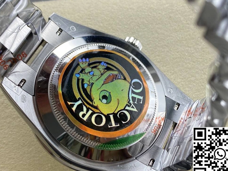 Rolex Hourmarker M228396tbr-0002 Tungsten Blue Diamond QF Factory v5 Day Dial Steel Date 0523